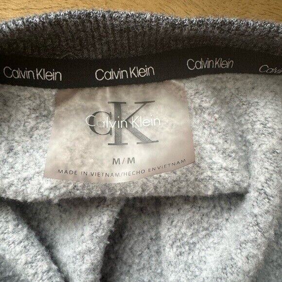 Calvin Klein Athleisure Women's M Gray Pullover Sweatshirt Long Sleeves CrewNeck - Picture 3 of 5